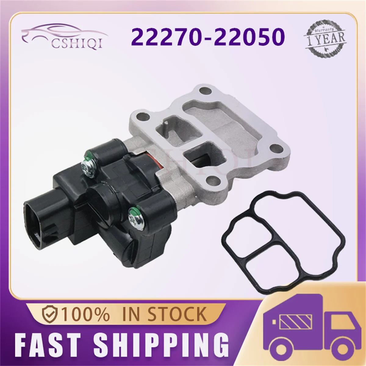 22270-22050 2227022050 Idle Air Control Valve 22270-22010 For Chevrolet Prizm Toyota Corolla 1.8L 222700D030 22270-0D030