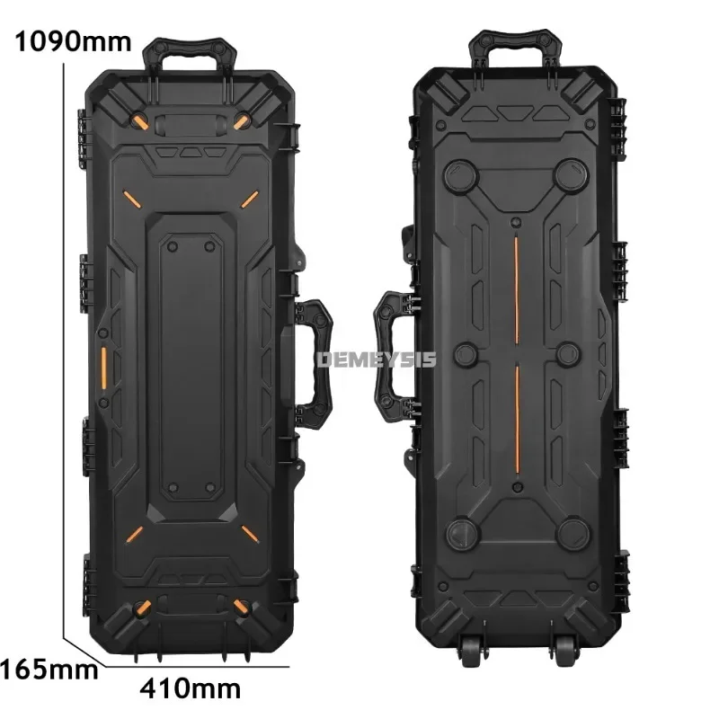 Tactical Safety Gun Bag Case Shockproof Foam Padded Storage Box Waterproof Hunting Equipment Protective Hard Shell Carry Case