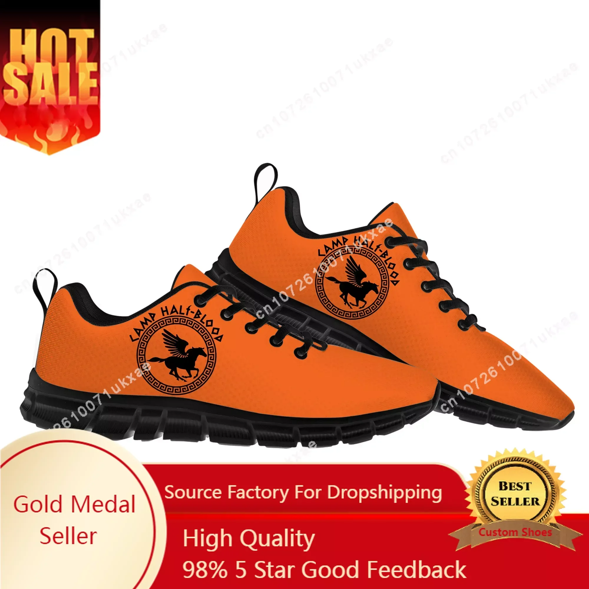 

Camp Half Blood Percy Jackson Sports Shoes Mens Womens Teenager Kids Children Sneakers Parent Child Sneaker Customize Shoe