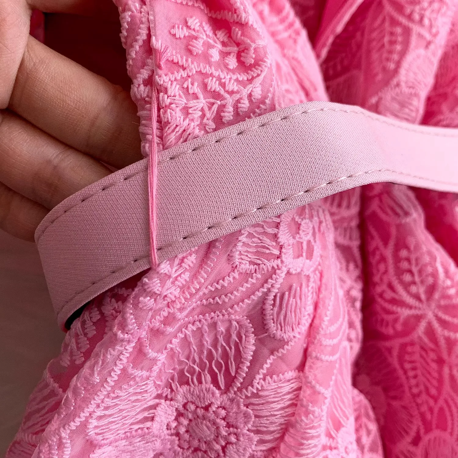 French Summer Crochet Lace Prom Dress For Women Flower Hollow Out  Short Sleeve Emboridery Party Mid-Long Prom Evening Dress