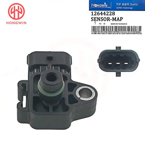 Sensor de presión absoluta de colector de mapa para Chevrolet, Cruze, Express, Silverado, Suburban, Buick, Cadillac, 12644228,12594942,12694725