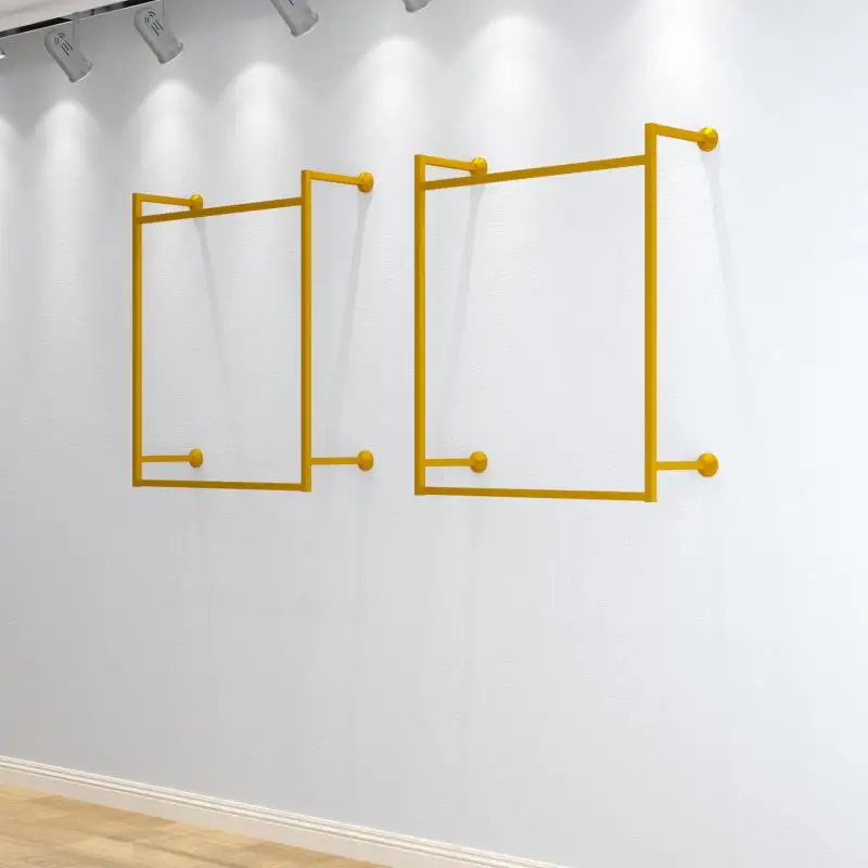 Household and commercial portable display shelves wall hanging