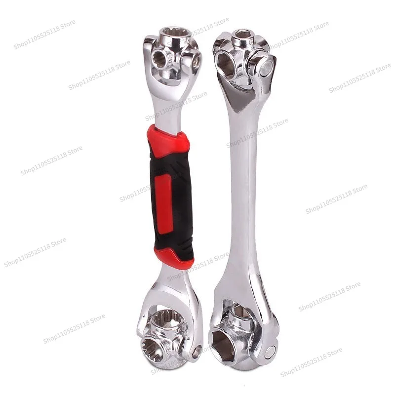 For 52-In-1 Wrench Eight-in-1 Sleeve Wrench 360 Degree Rotary Wrench