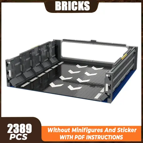 Popular Star Movie Model Moc Building Bricks Death Hanger Bay Technology Modular Blocks Gifts Christmas Toys DIY Sets Assembly