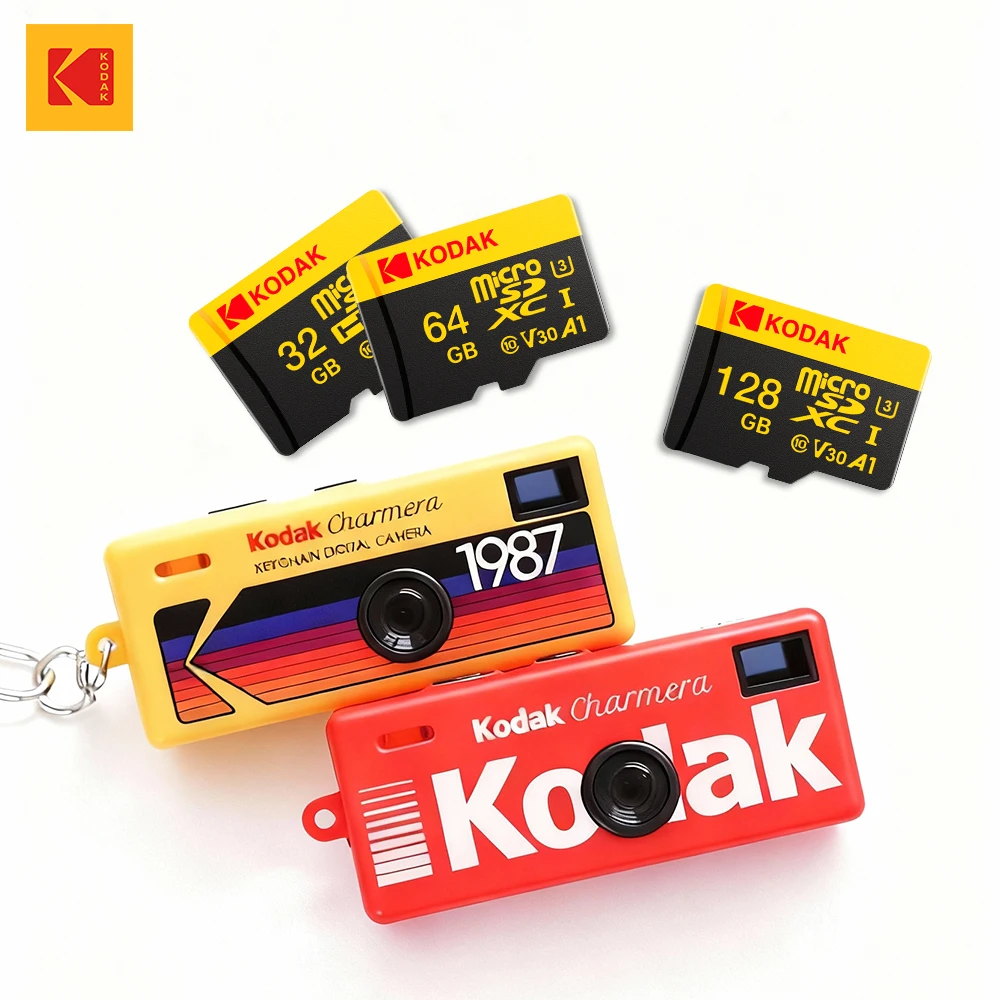 Kodak マイクロSDカード 128GB U3 V30 A1