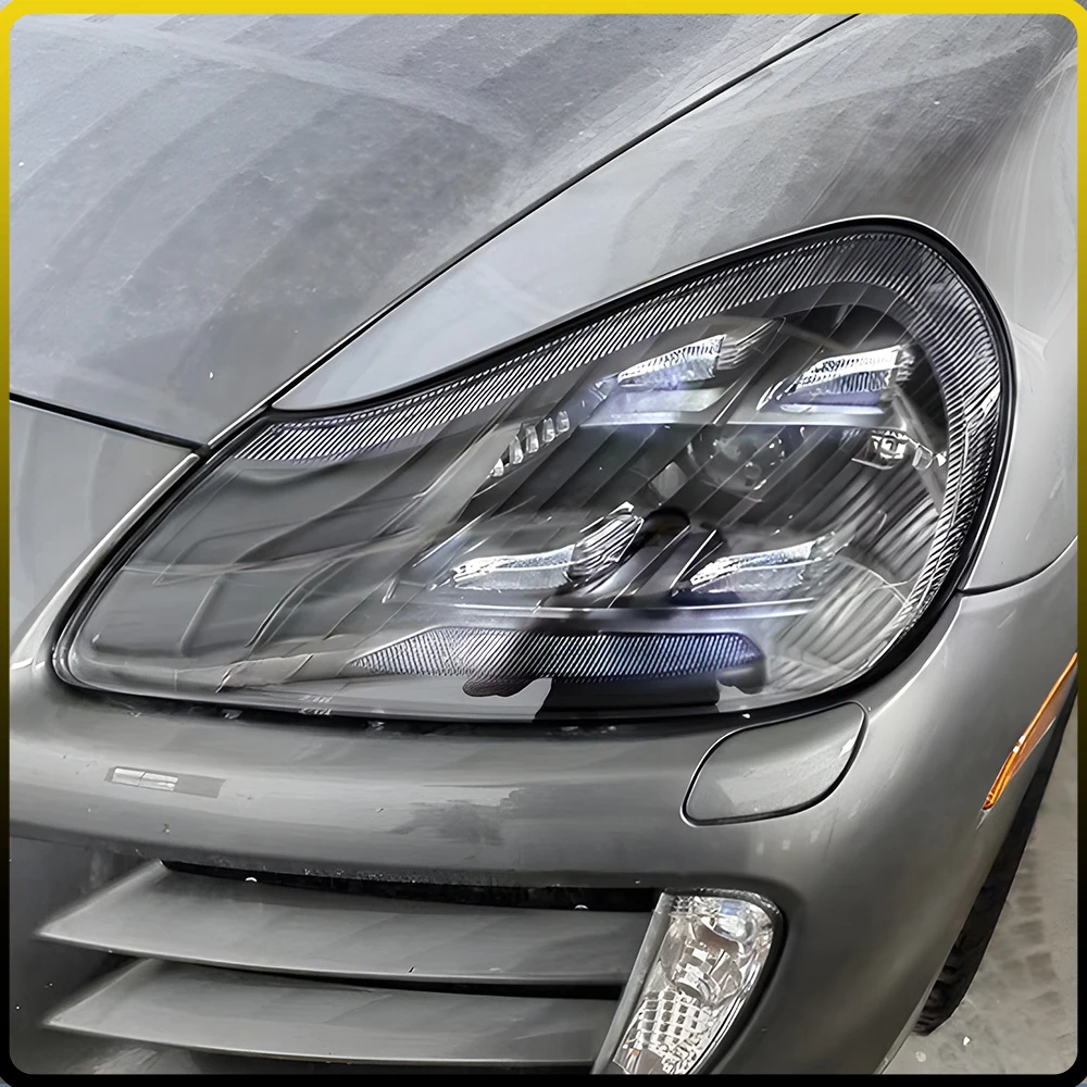 For Porsche Cayenne 957 2007-2010 LED Auto  Upgrade 2021 Headlights Assembly Projector Lens Car Tool Accessories Plug and Play - view 6