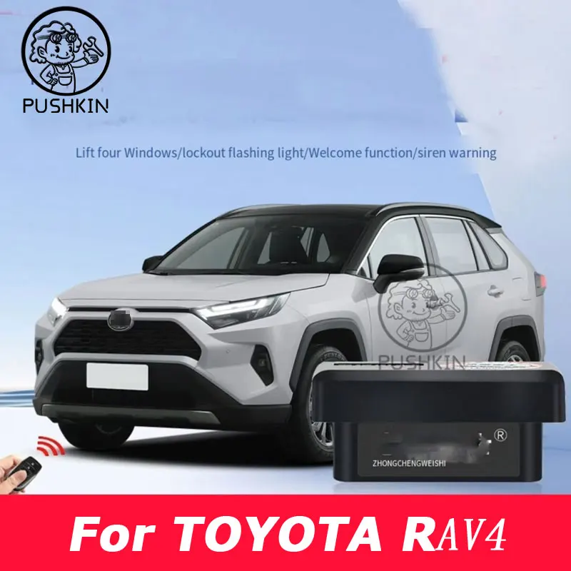 For TOYOTA RAV4 XA50 2023 2024 Car Automatic Window Lifter One Click Window Lifter Door Closer Without Disassembly Accessories