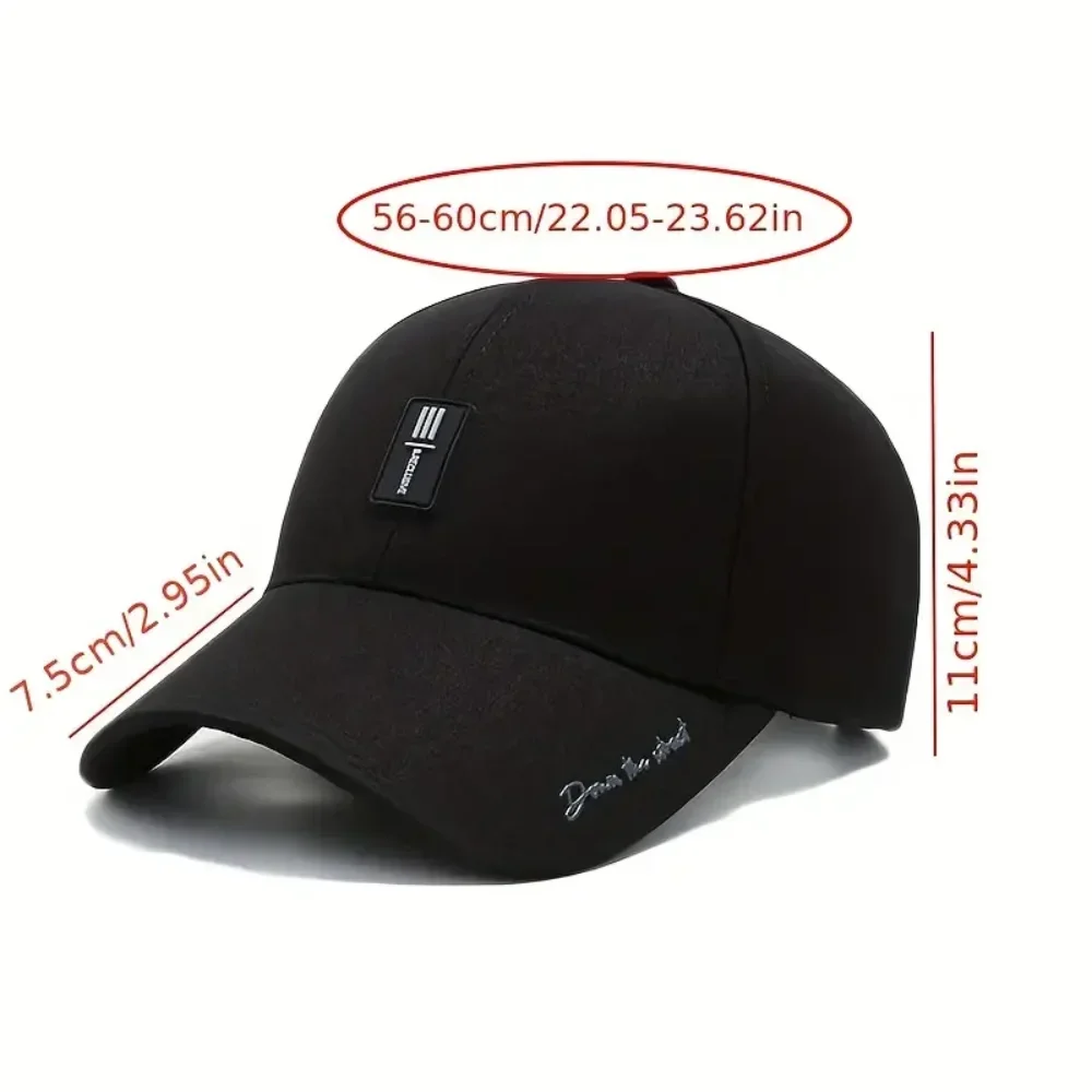 Berretti da baseball con lettera di moda per uomo donna cappello hip-hop snapback regolabile cappelli per papà in cotone cappello da sole per sport all'aria aperta berretti da camionista