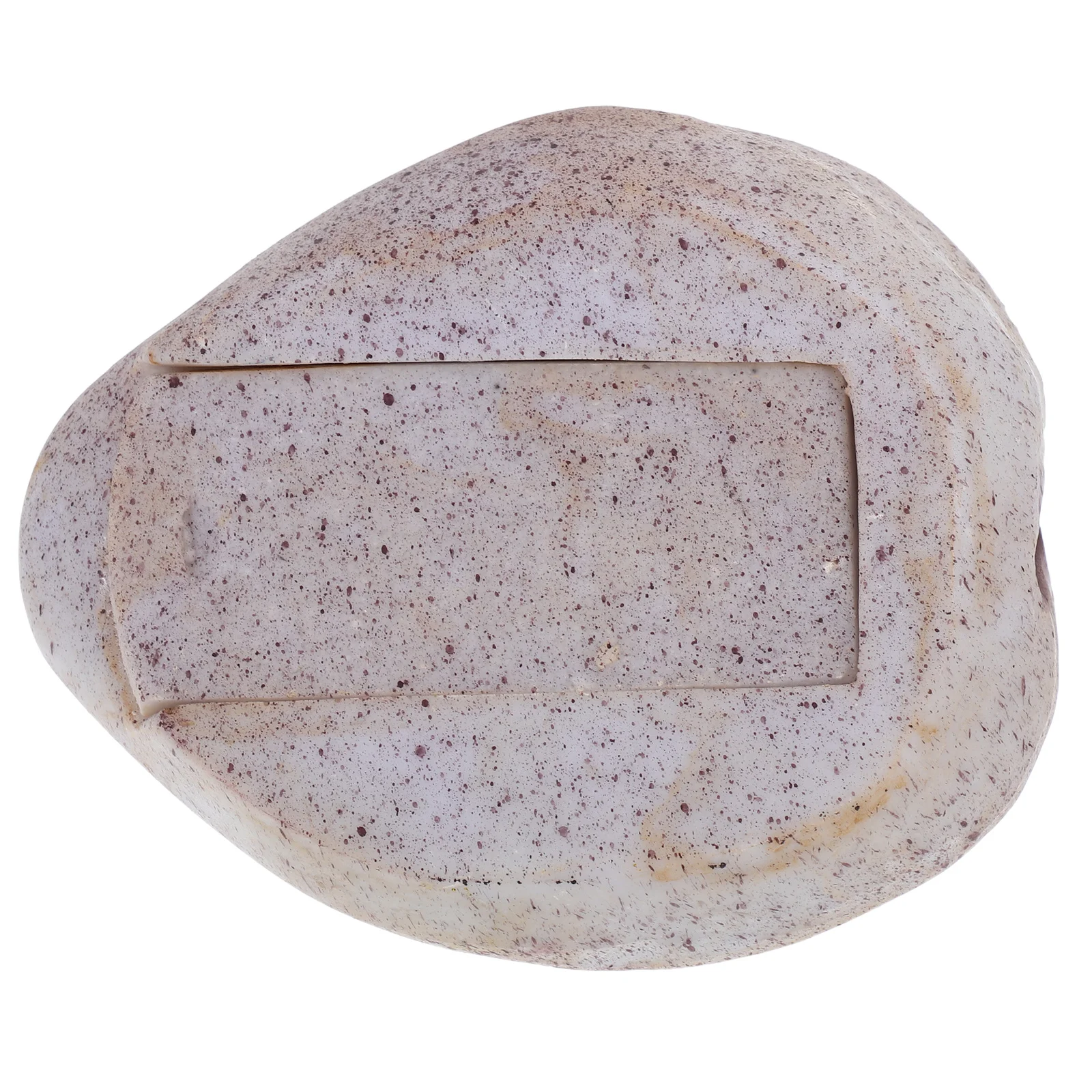 

Decorative Resin Stone Key Storage Box Indoor Outdoor Use Hidden Key Safe Faux Rock for Home Garden Faux Stone