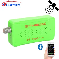 Woopker V8 SAT Finder BT03 Mini Satfinder Bluetooth DVB S / S2 Receptor de satélite de señal digital