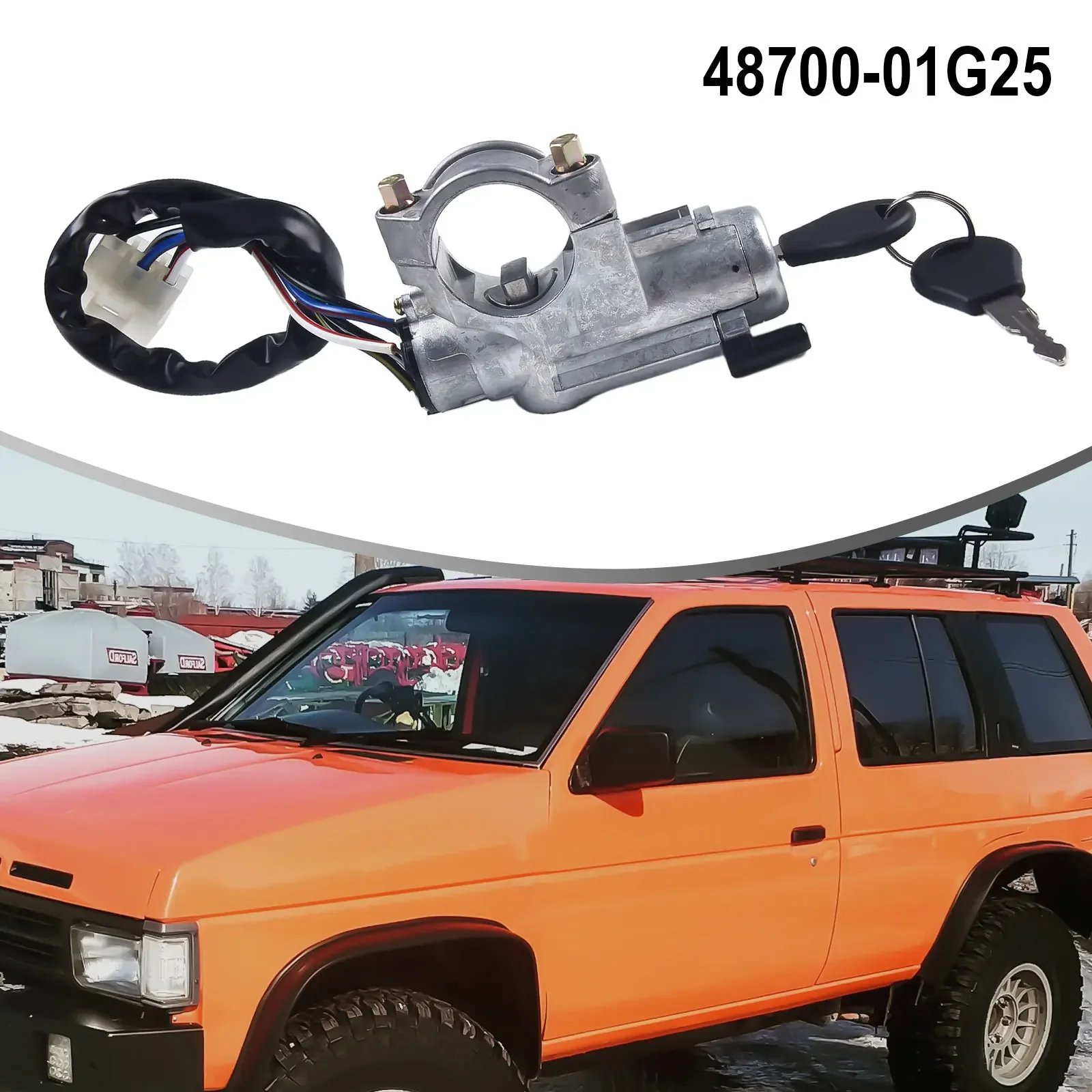 Replace Your Faulty Ignition Switch with Lock Cylinder for Nissan D21 and Pickup Pathfinder – Precision Fitment