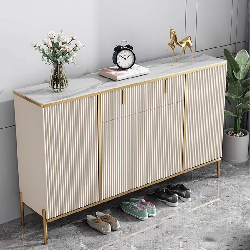 Minimalist Luxury Shoe Cabinet New Simple Modern Large Capacity Shoe Cabinet Entrance Dustproof Scarpiere Per Scarpe Furniture image 3