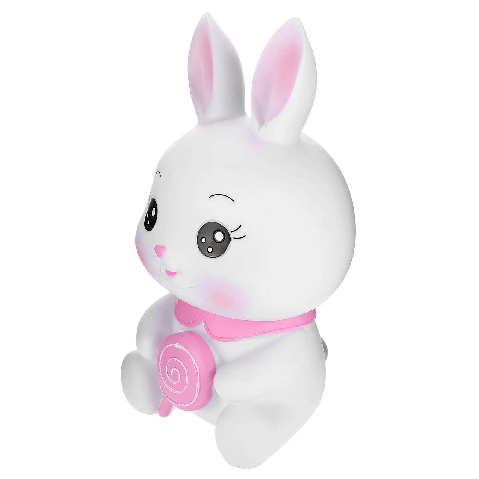 

Drop-Resistant Money Saving Box Lovely Bunny Shaped Coin Jar for Children Fine Workmanship Home Decoration Storage Container