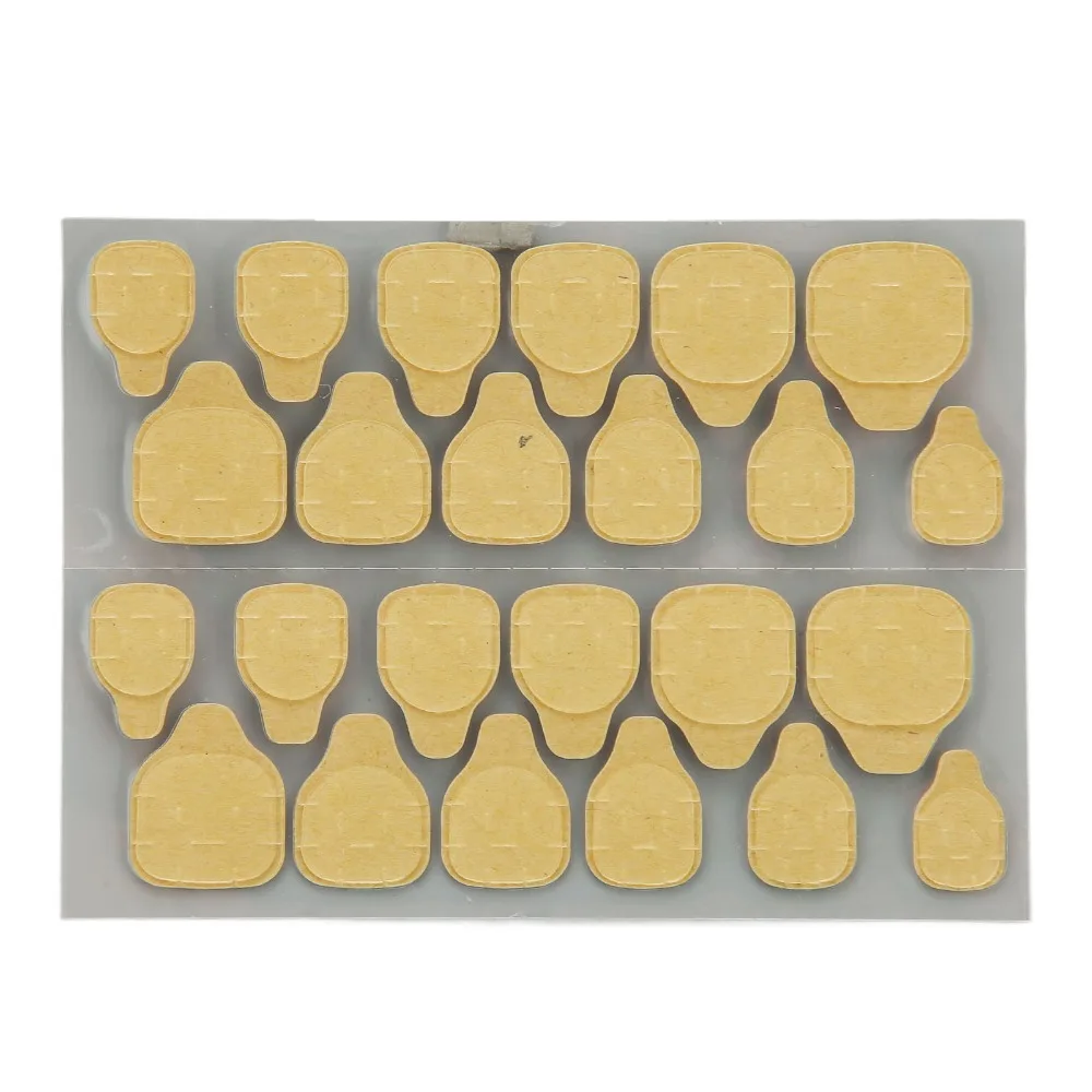 25PCS Waterproof Double Side Nail Glue Sticker Long Lasting Adhesive Performance Breathable Transparent Nail Adhesive Tabs