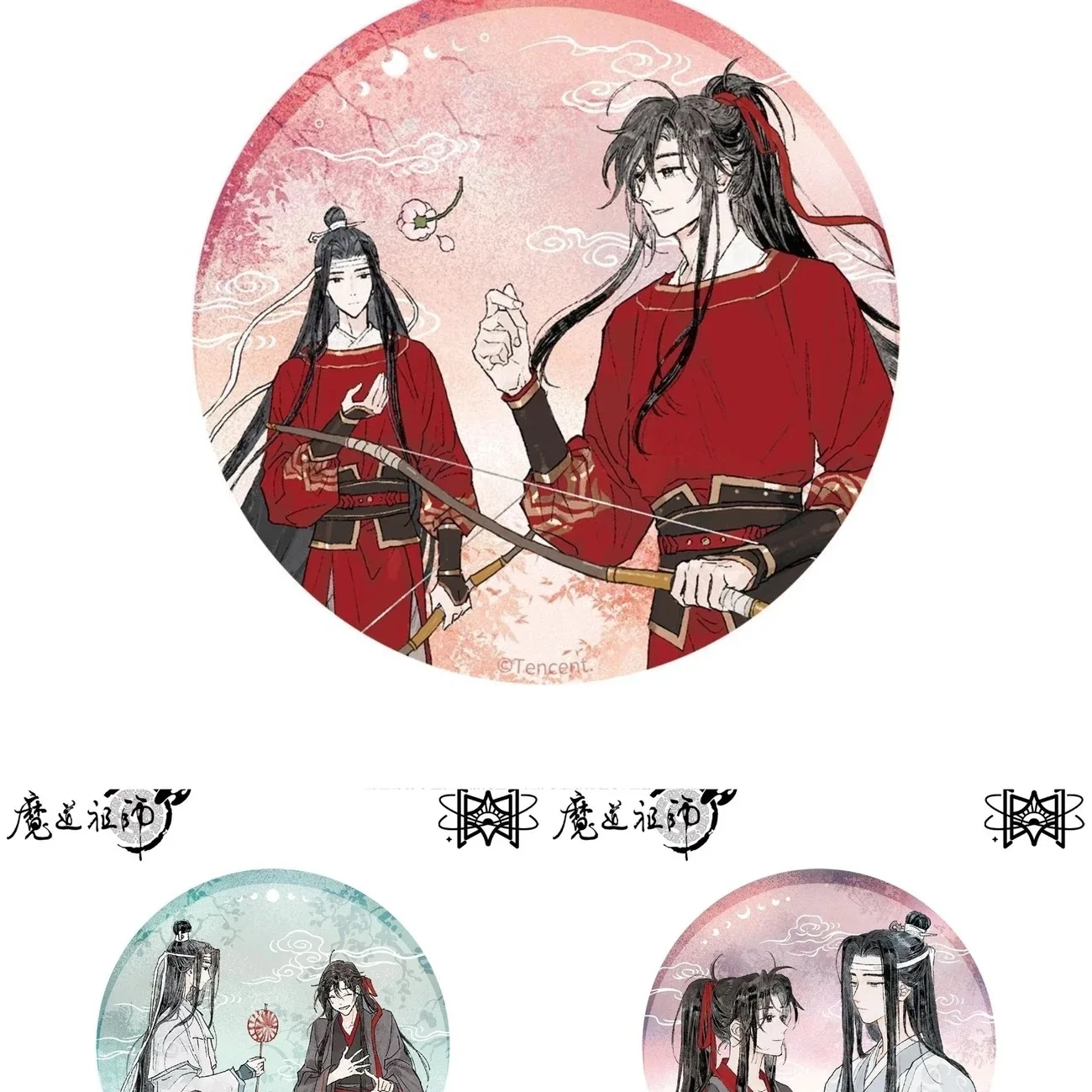 

Демонический предок, анимация, косплей, периферийная серия, значок, подарочная подвеска