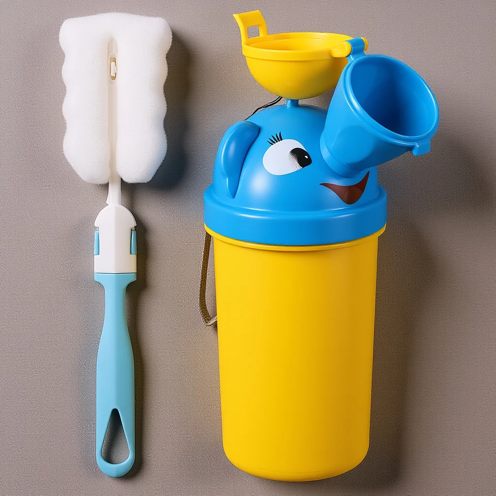 

Portable Potty For Kids Baby Boy Urinal Trainer Compact Travel Emergency Toilet Outdoor Camping Car Use Durable Abs Standing