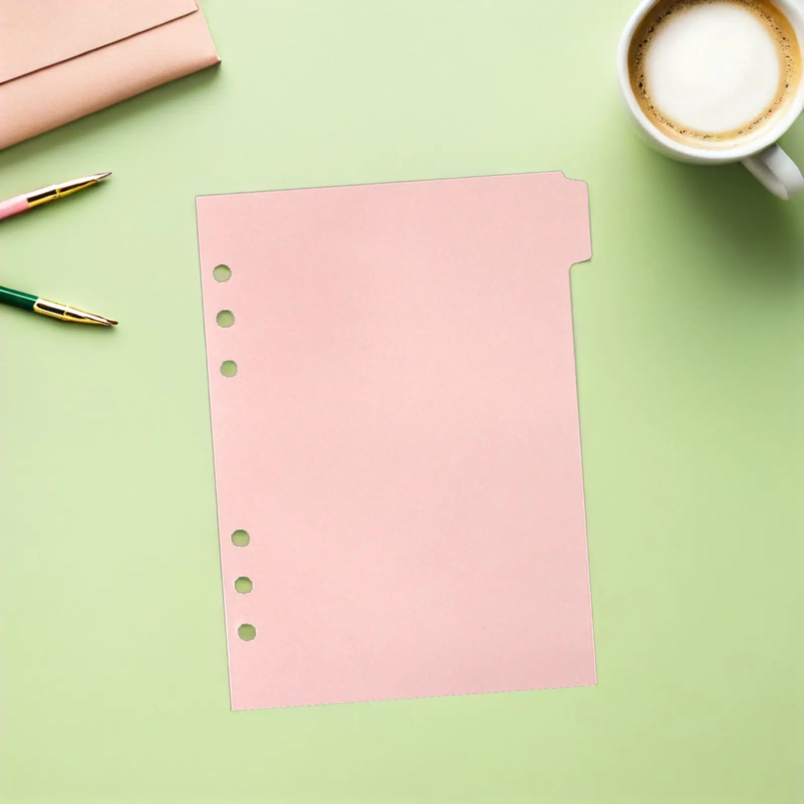 

6Pcs Notebook Divider Tabs Household Index Dividers Professional Binder Tabs Detachable Convenient Tab Dividers Book Accessory