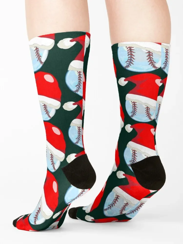 عيد الميلاد قبعة البيسبول الرياضة الجوارب تشغيل هالوين الجملة الجوارب امرأة فاخرة للرجال #4
