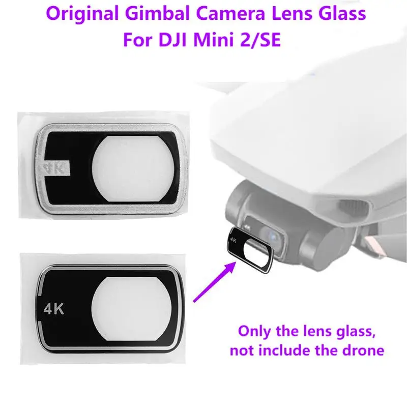 Original Mavic Mini 2 Gimbal Camera Lens Glass Replacement for DJI Mavic Mini 2 /Mini SE Accessories Repair Parts Brand New