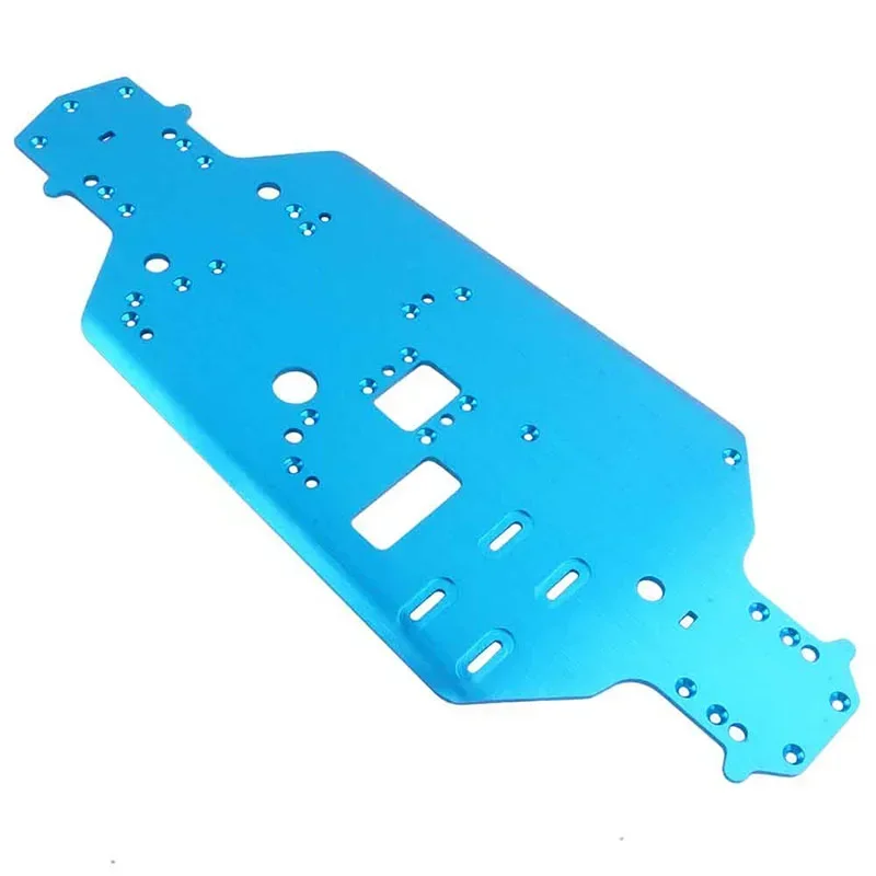 

1:10 HSP Aluminum Metal Chassis Upgrade Spare Parts For 1/10 02163#06056#06001 Oil car chassis