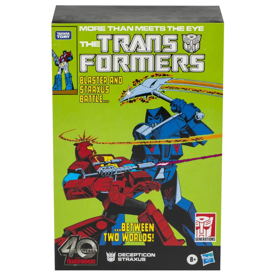 [in-stock] Hasbro Transformers Generations: Comic Edition Decepticon Straxus (40th Anniversary)Model Toy Action Figures Anime