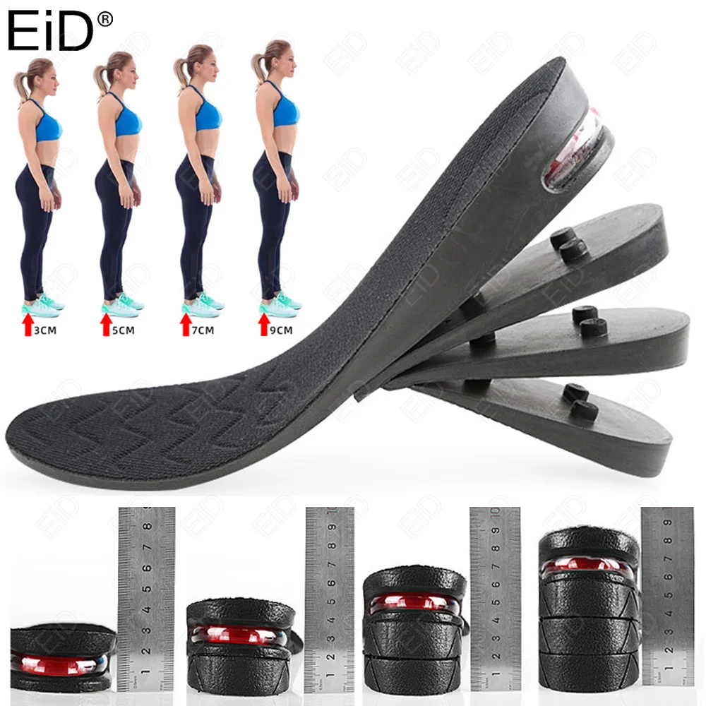 

Air Cushion Elevator Shoe Insole Lifts Inserts for Men Women Taller Insoles 3-9cm Height Increase Insoles Taller Insoles Unisex