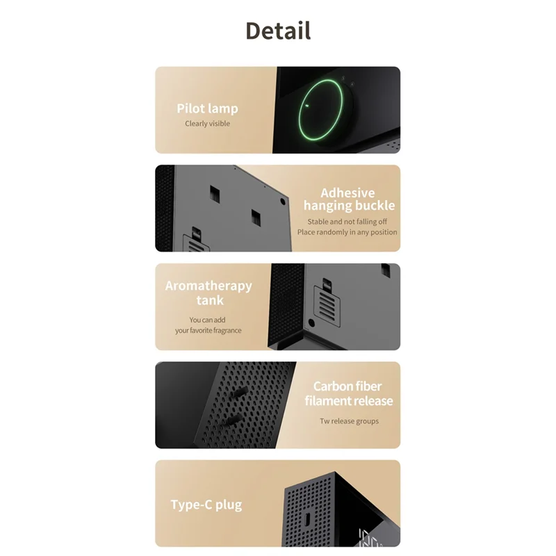 

Очиститель воздуха, ионизатор, очиститель воздуха, отрицательный мини-очиститель воздуха для очистки воздуха для дома BA52Q