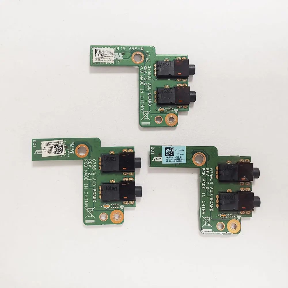 OEM For ASUS ROG G750J G750JW G750JS G750JZ G750JX G750JM G750JY G750JH Laptop I/O Earphone Jack Audio Port Board