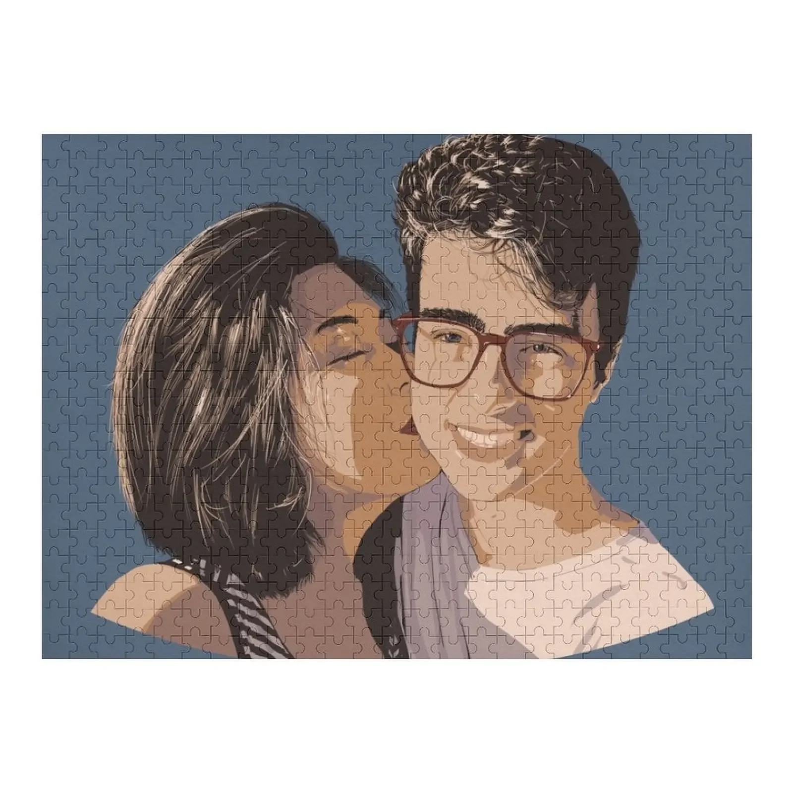 

LORE and BABI Jigsaw Puzzle Personalized Photo Gift Wooden Jigsaws For Adults Personalized Toy Custom Wooden Name Puzzle
