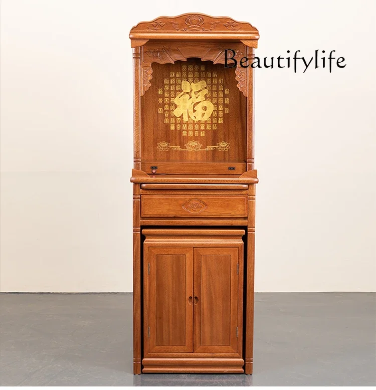 

Будда из массива дерева в китайском стиле, нишевой шкаф для одежды, алтарь, Малый Авалокитешвара, Будда, наборы