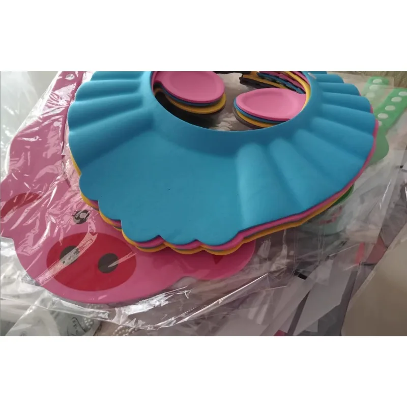 

Baby Shower Cap Waterproof Ear Protection Bathing Hat for Infant Hair Washing Shampoo Cap