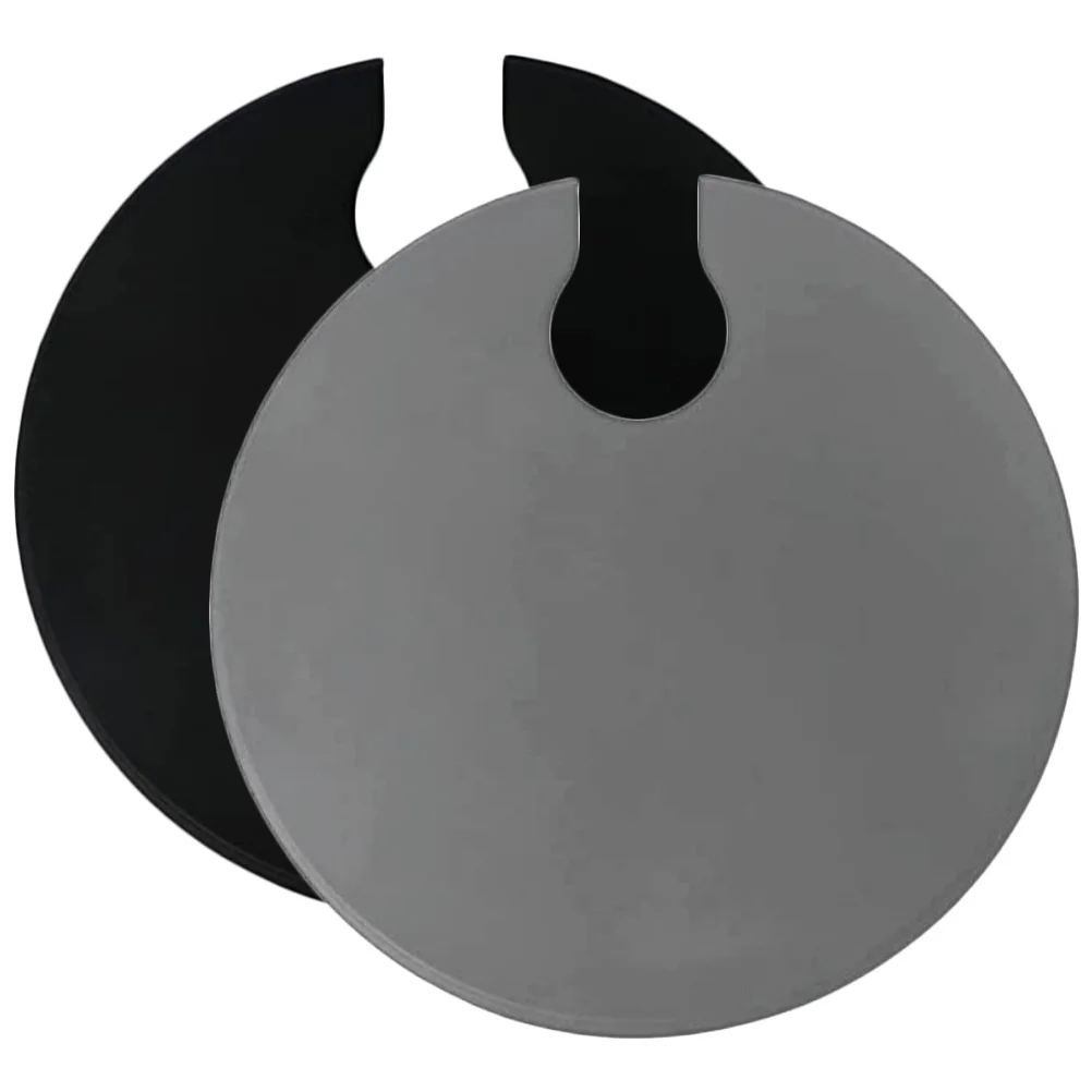 

2Pcs Silicone Precision Cooker Lid Leakproof Heat Resistant Pot Cover Anti-Splatter Food Storage Lid Sous Vide Silicone Bowl