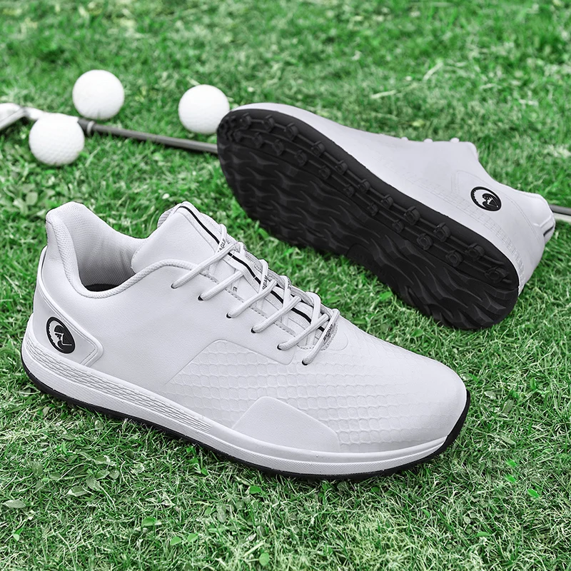 Luxo novos homens sapatos de golfe leve qualidade golfistas sapatos profissional casal ginásio calçados antiderrapante