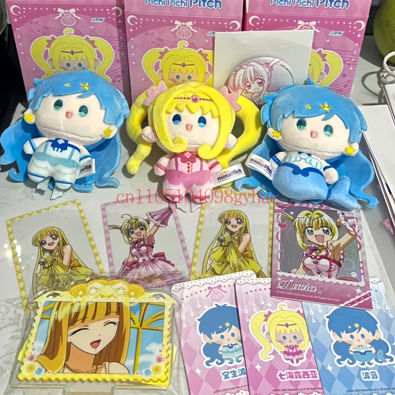 Оригинальные подвески-сюрпризы Mermaid Melody Pichi Pichi Pitch: Ханон, Хошо, Люсия, Нанами, Рина, Тоин. Аниме-коллекционные фигурки. Подарки на день рождения.