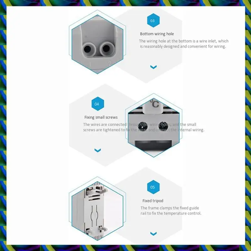 يوميا 4X KTS011 لا عادة مفتوحة قابل للتعديل الميكانيكية متحكم في درجة الحرارة خزانة ترموستات Din السكك الحديدية ، تستخدم للتبريد