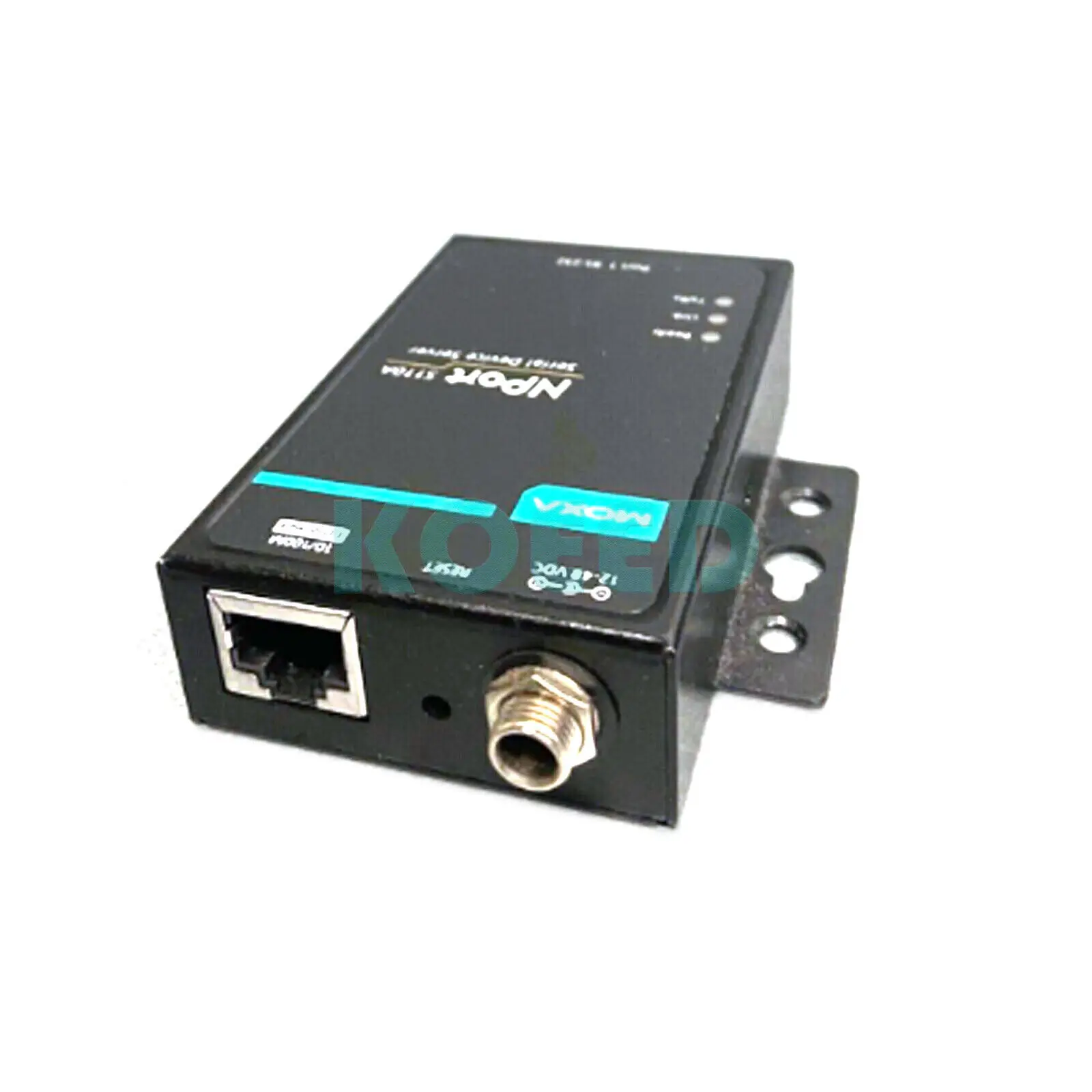 Imagem -04 - Moxa-servidor de Dispositivo Nport Macho Rs232 Db9 Porta 5110a 10 100 Ethernet Novo 1pc