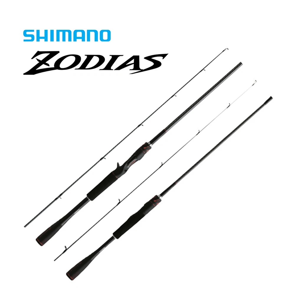 

Original SHIMANO Zodias Spinning 2 Section Fishing Rod 1.93m-2.29m CARBON MONOCOQUE GRIP HI-POWER X CI4+ Reel Seat