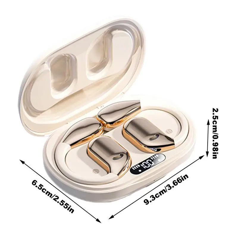 Earbud penerjemah bahasa Real Time, 144 bahasa penerjemah Pods tampilan baterai, Fitness untuk musik dan panggilan dua Wa