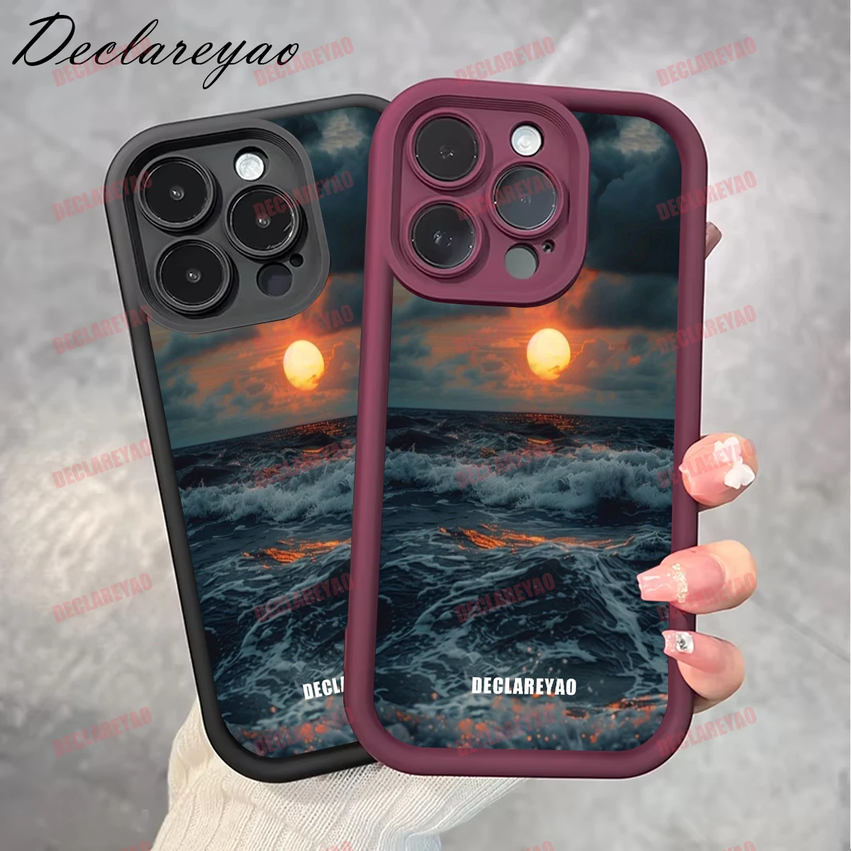 Declareyao fosco luz fina tpu macio coque para oppo a11s a33 2020 a53s a54 a55 a58 a72 a73 a53 a71 f19 a32 caso capa à prova de choque