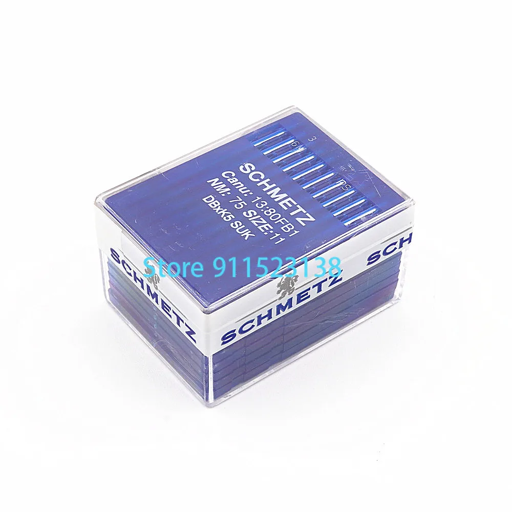 Imagem -05 - Genuine Schmetz Agulha do Bordado Tajima Barudan Swf China Máquina do Bordado Dbxk5 Suk nm 65 70 10 75 11 80 12 500 Pcs