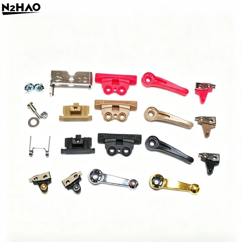 5/6/7Pcs Hair Clipper Swing Head Cover Switch Adjusting Rod Spare Parts For Electric Clippers 8591 8148