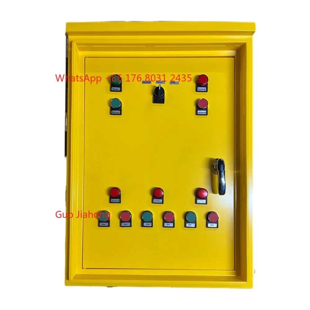 

Heliport System Controller 100-240 VAC 50-60Hz Heliport Lighting Control Box Compatible with TLOF, FATO, Approach and Beacon