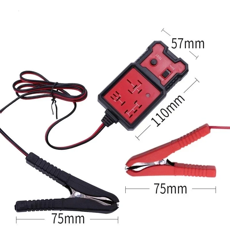 12V Car Relay Tester Battery Checker Diagnostic Tools Electronic Automotive Relay Tester Car Accessories