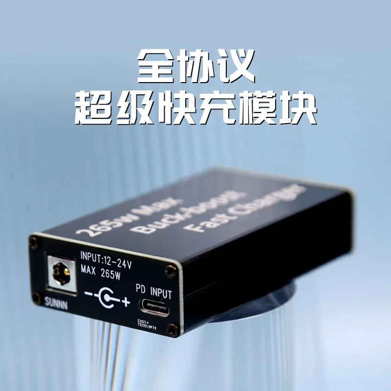 QC3 0 Fast Charge Module DC Step Down USB Charger with 3 Independent Outputs Full Protocol Support