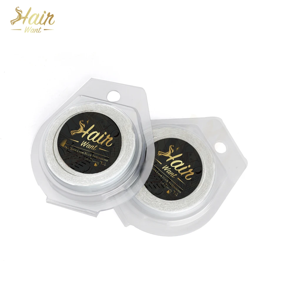Capelli Vuoi il nastro per l'estensione dei capelli Rotolo di nastro monofacciale da 3 metri Rotolo di nastro impermeabile ultra tenuto per estensioni di trama di nastro/nastro