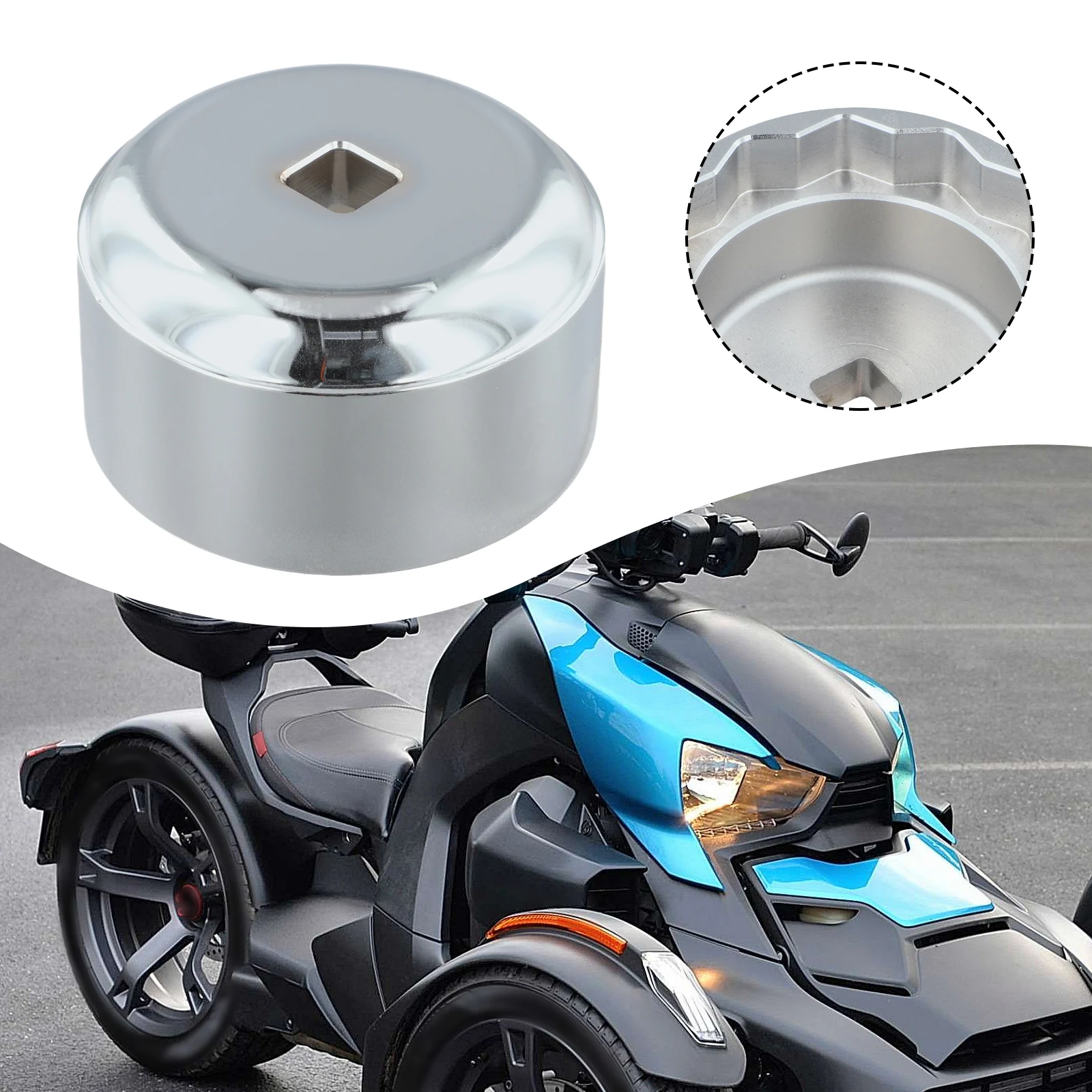 As Shown Nut Socket Tool Direct Replacement Nut Removal Socket Direct Replacement OE Check Recommended Practical Tool