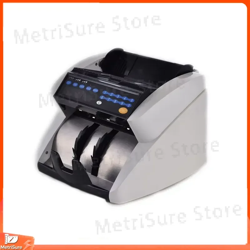 High Quality Cash Money Counter with UV Detection for USD EUR GBP CAD AUD Bills Currency Bill Counter for Bank Office