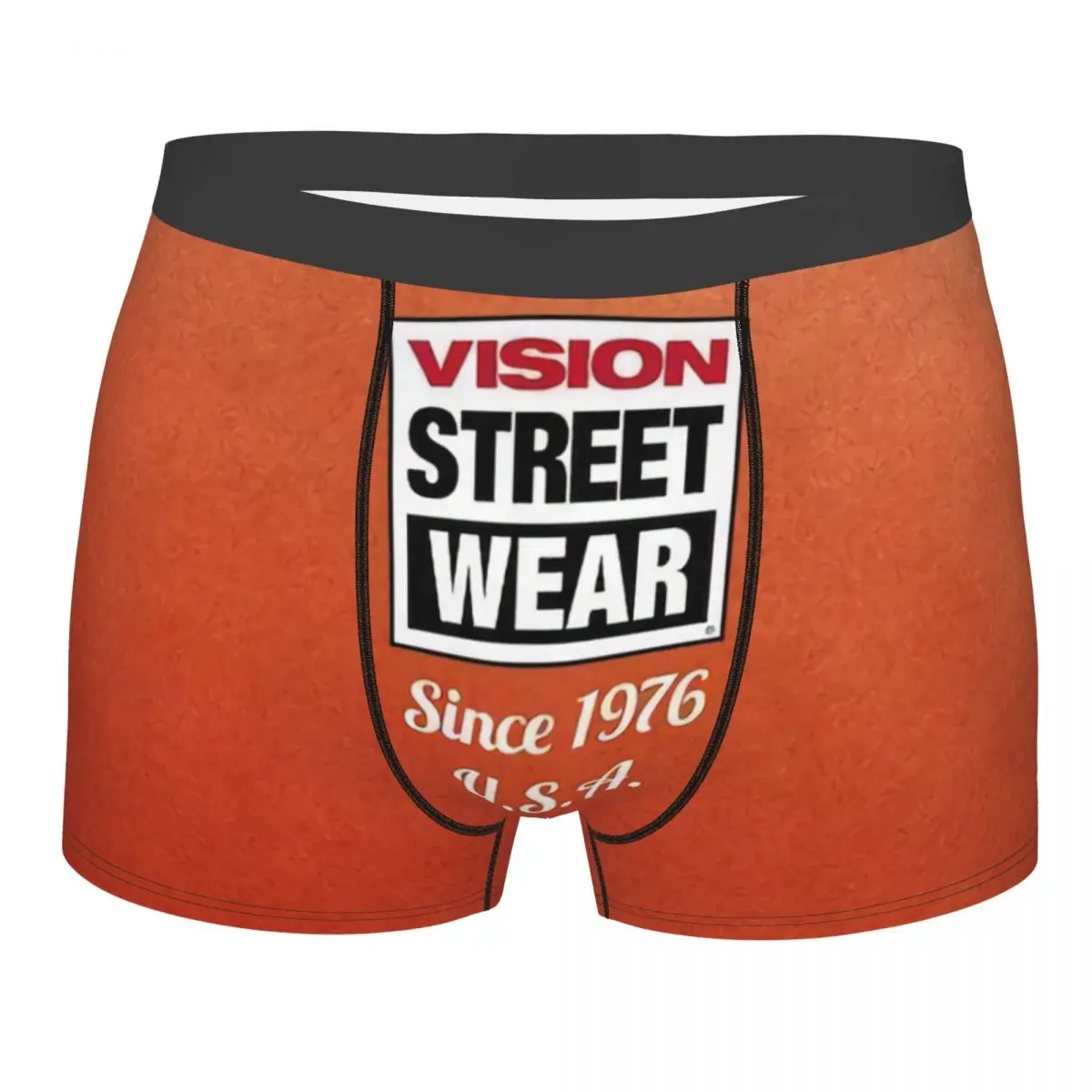 

Custom Cool Vision Street Wear Boxers Shorts Men's Briefs Underwear Funny Underpants