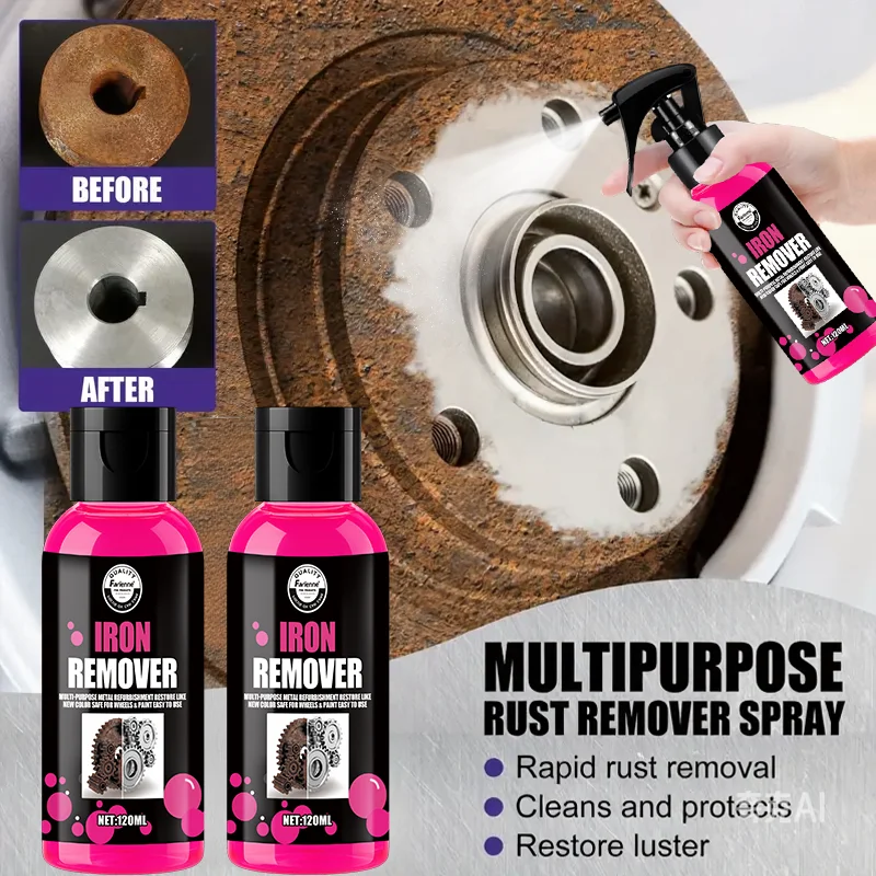 Derusting Spray - Applicable to Multi-Function Derusting and Iron Dust Removal of Automobile, Ship and Metal Surface - to Preven