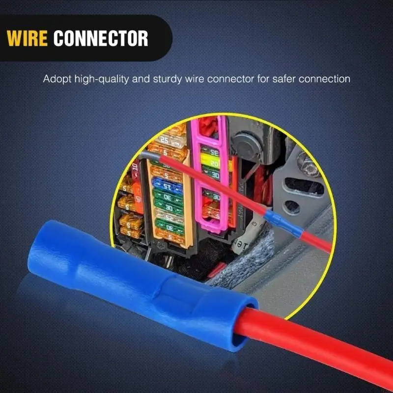 Miniature Fuses Holders Adapter High Current Capacity Low Heat Copper Wiring Seamless Dashcam Charging Integration